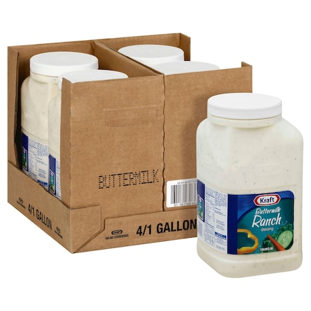 Kraft Kraft Buttermilk Ranch Dressing 1 gal., PK4 10021000643995